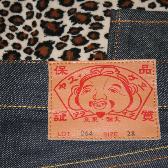 Evisu Rockabilly Selvage Denim Jeans Women 28 x 22 - Picture 3 of 7